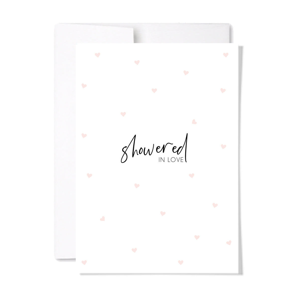 Showered in Love Card Paperscript