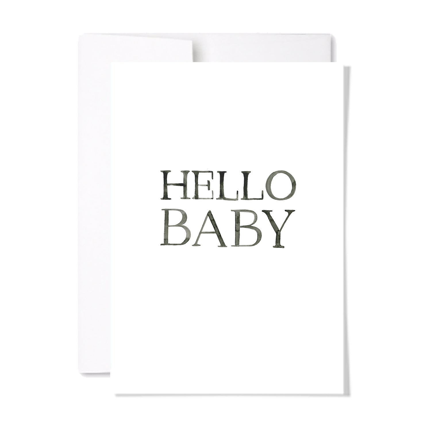 Hello Baby Card – Paperscript
