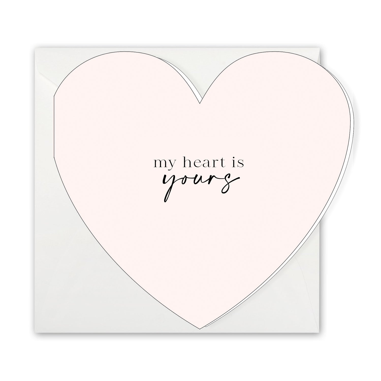 My Heart is Yours | Heart Card