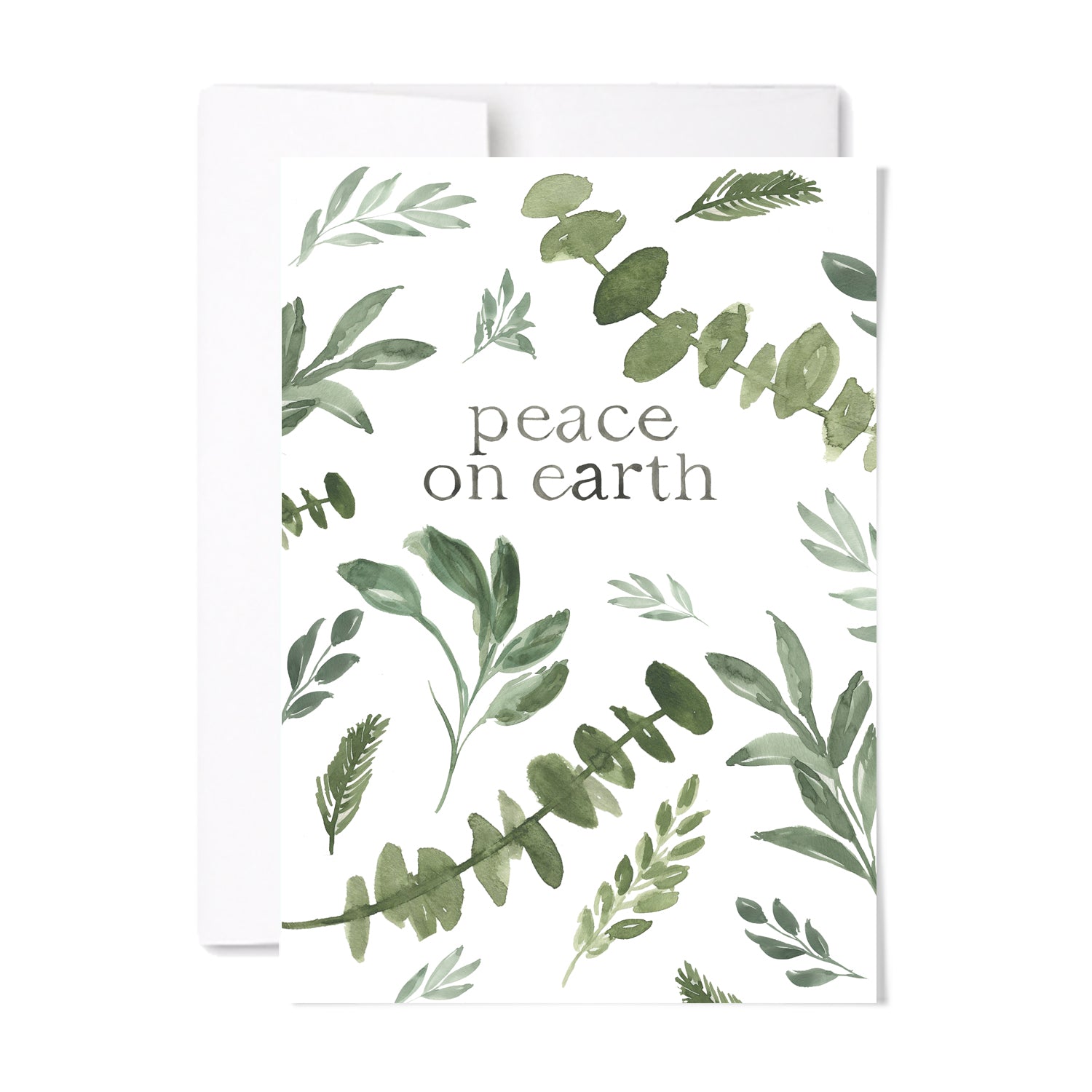 Peace On Earth Card Paperscript