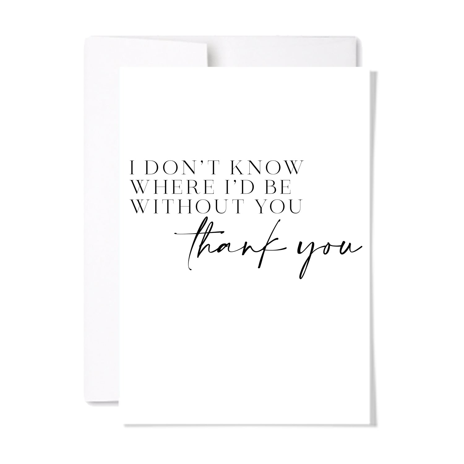 Without You Card
